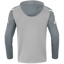 JAKO Hoodie Performance (Polyester-Fleece) light grey Women